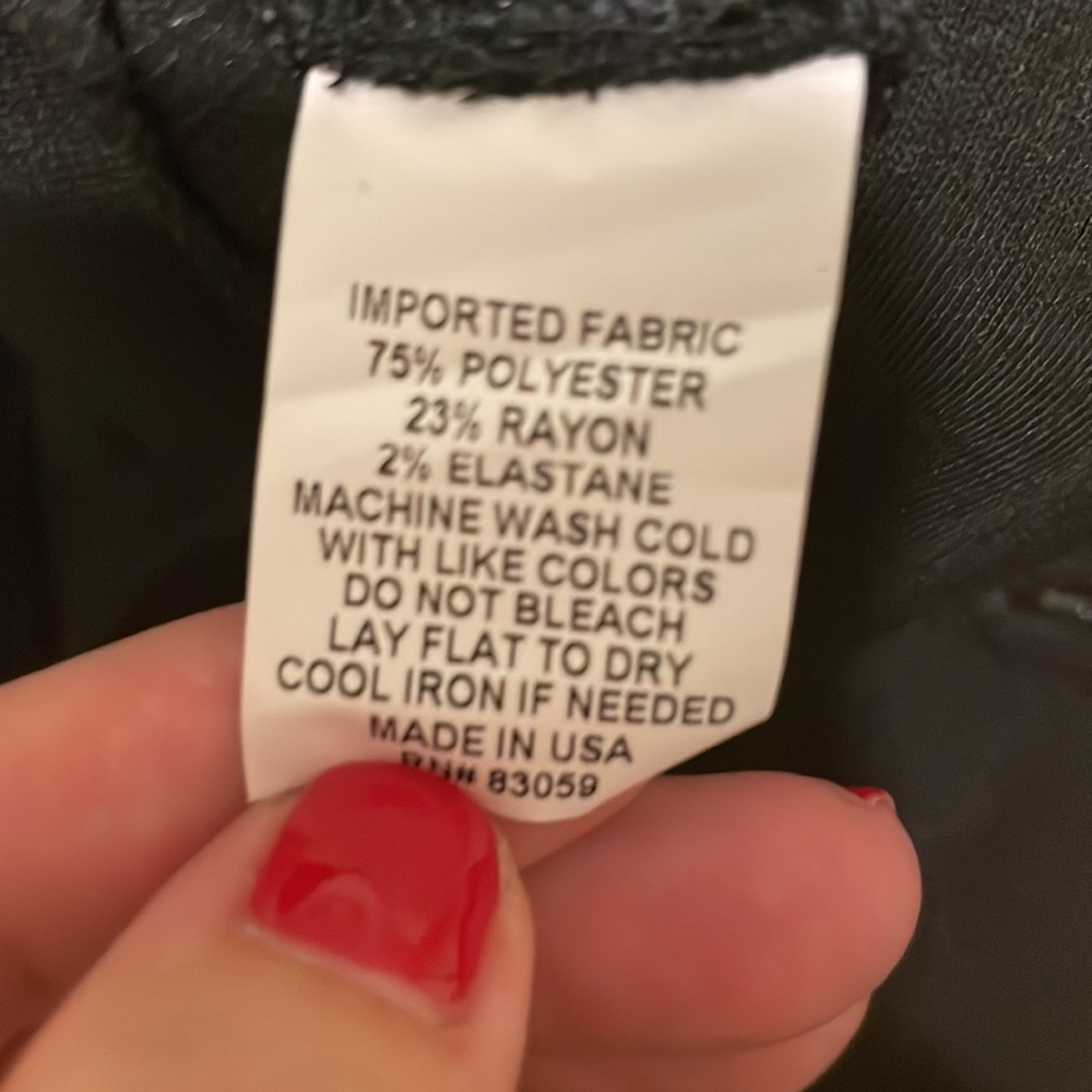 DREW S Black Skinny Dress Pants - Picture 12 of 12